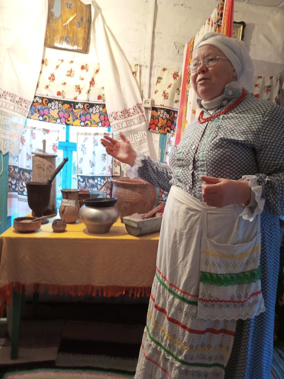Посещение "Русской избы"